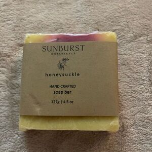 Sunburst Botanicals Honeysuckle Soap Bar